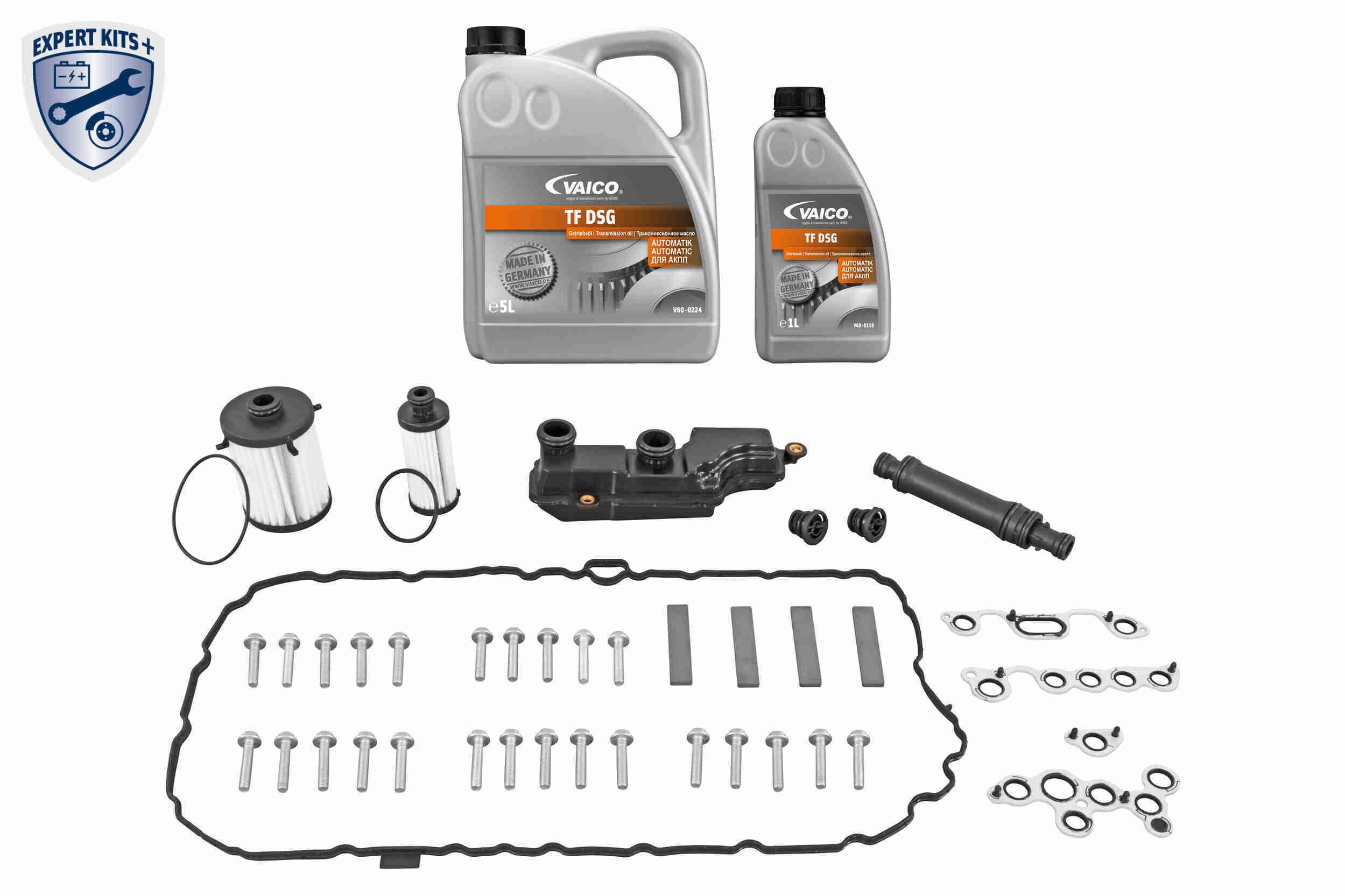 Oil change kit Audi 7-speed S-Tronic DL382 | 0CJ, 0CK, 0CL | Vaico